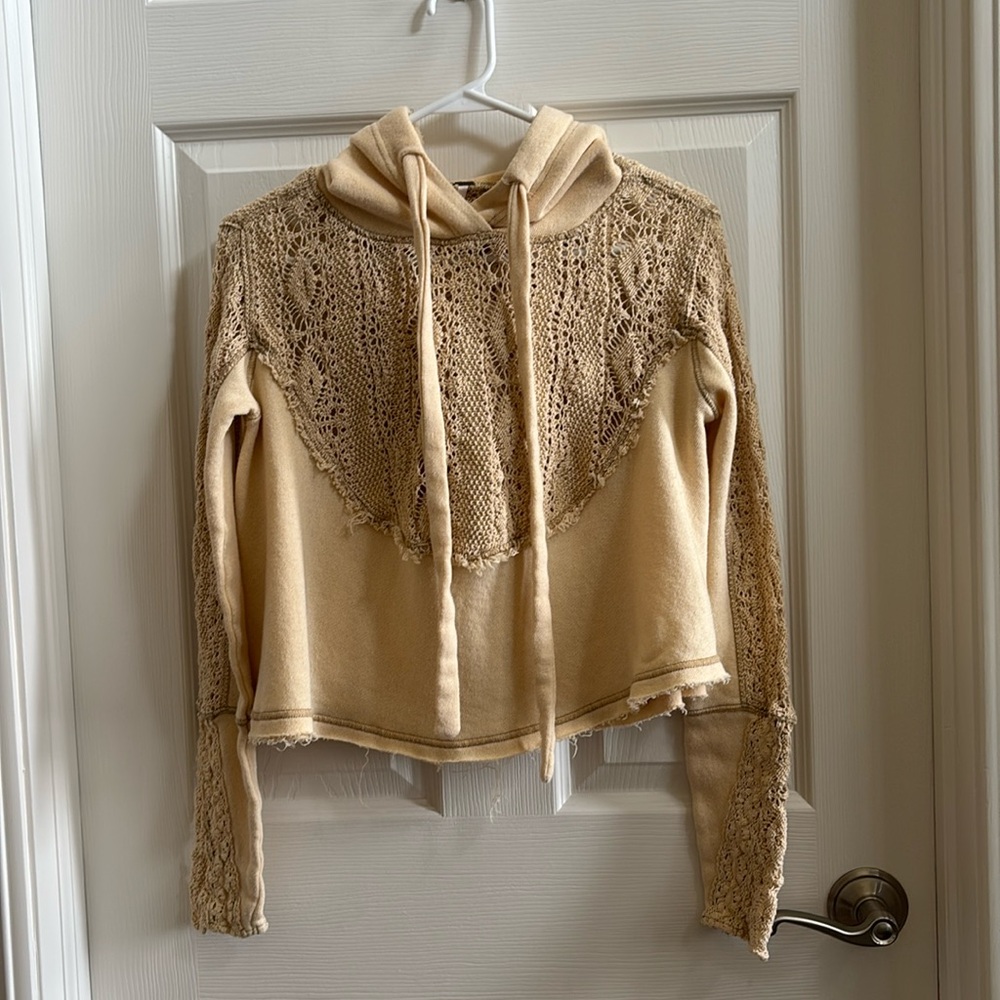 Free People hooded top